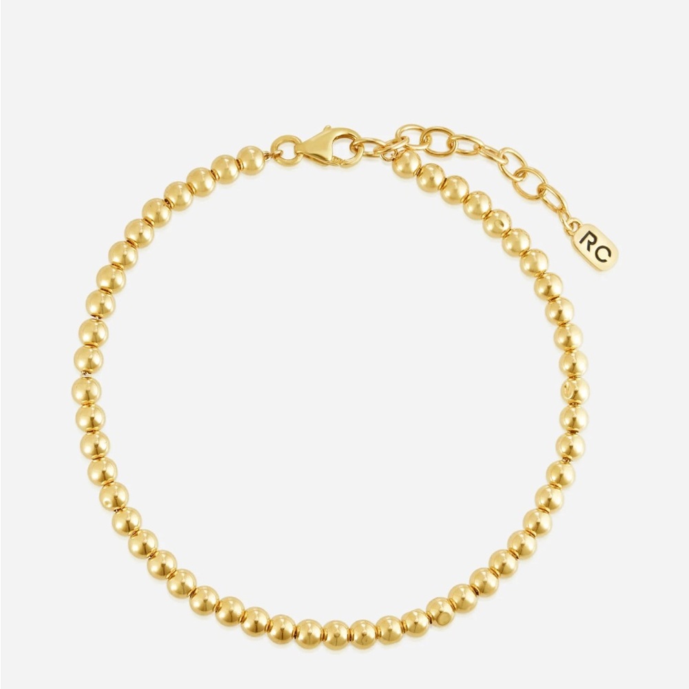 Ring Concierge Petite Gold Bead Bracelet